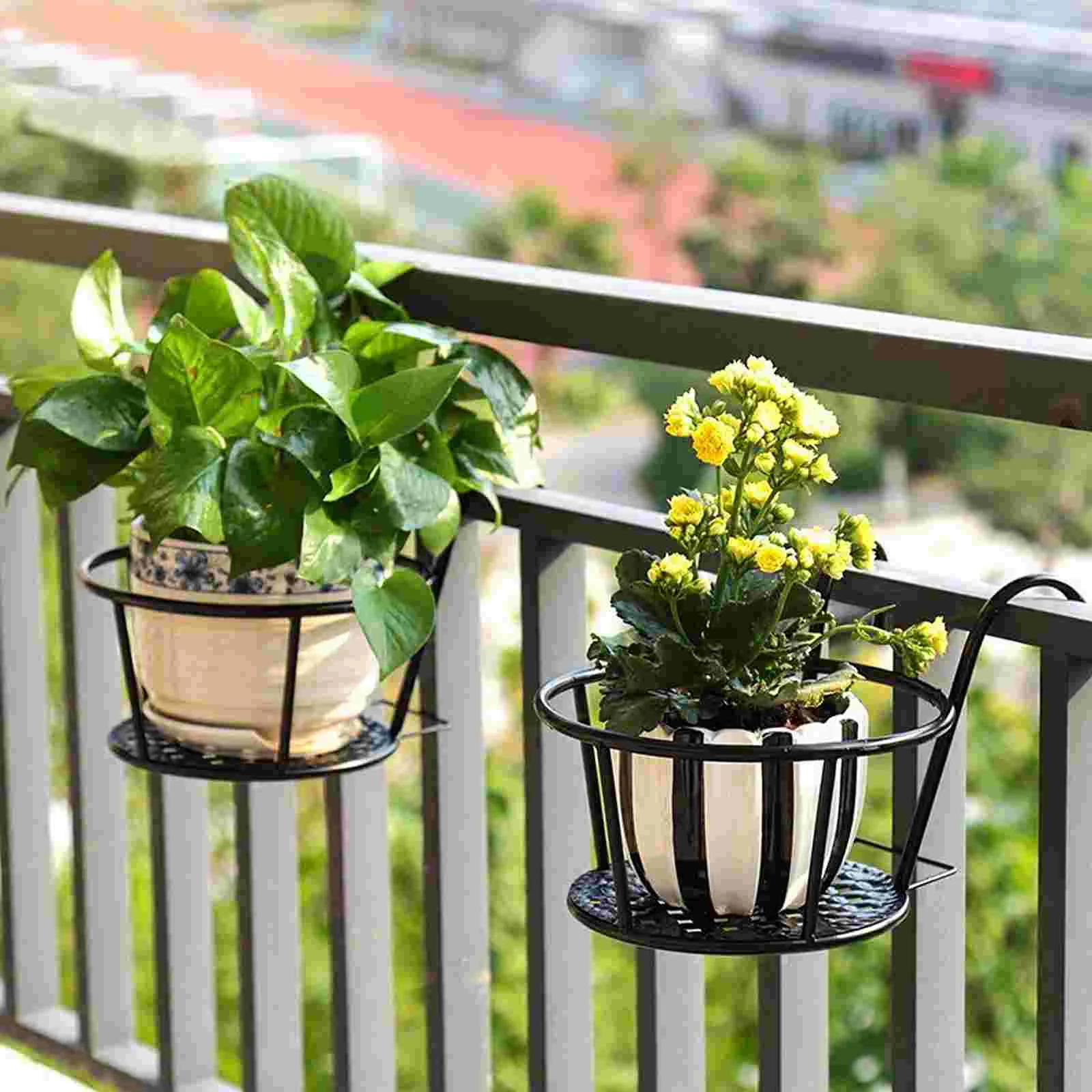 Bonsai Garden Wall - 2 Buah Rak Penanam Balkon Gantung