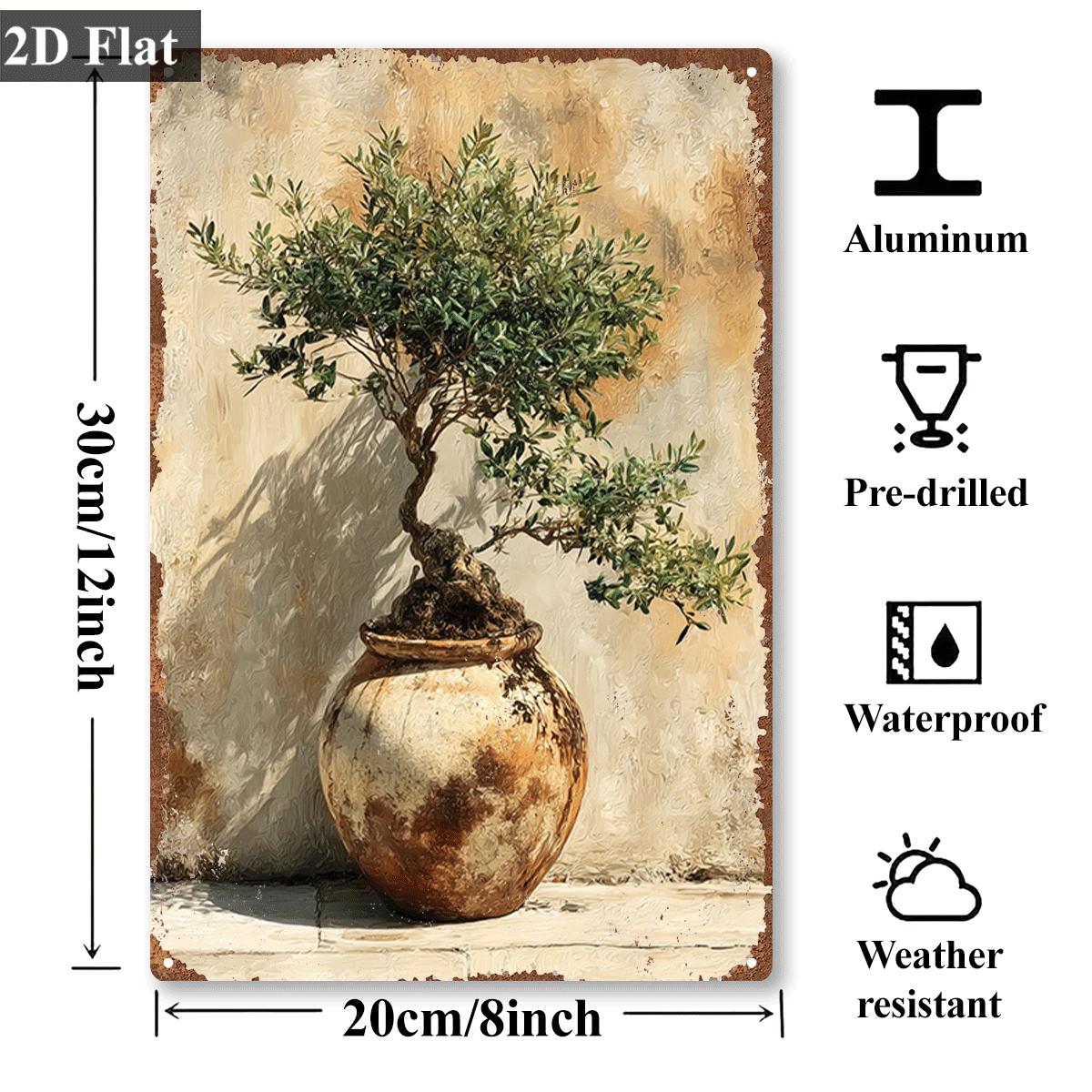 Dekorasi Dinding Cetakan Lukis - Bonsai Garden Wall ulasan dan harga