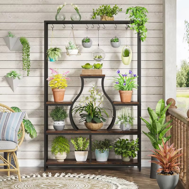 Rak Pot Bunga Gantung Dekorati - Bonsai Garden Wall ulasan dan harga