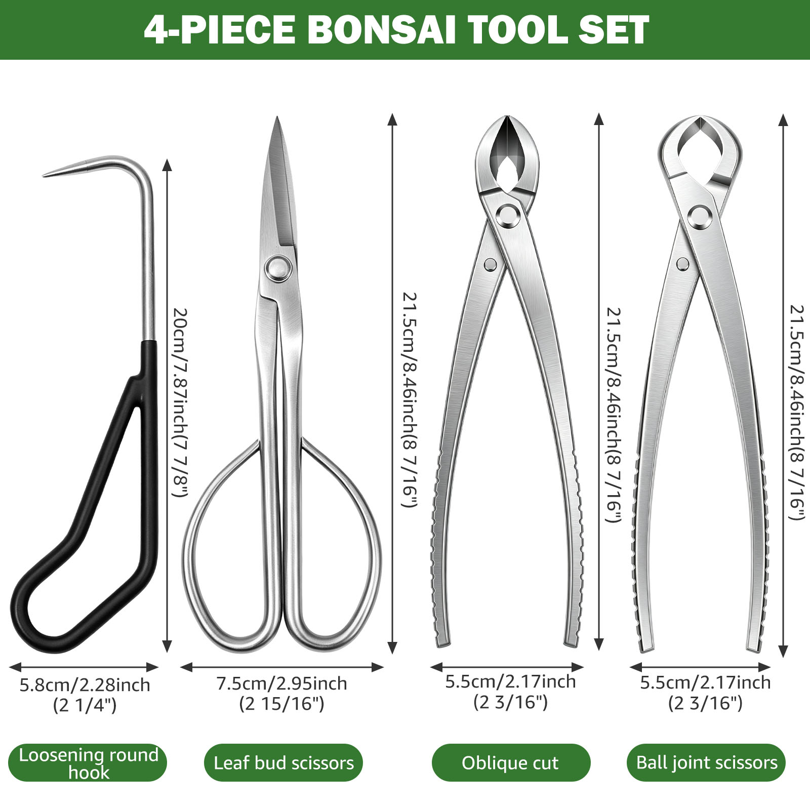 3/4 buah Alat Berkebun Bonsai  - Bonsai Garden Kit ulasan dan harga