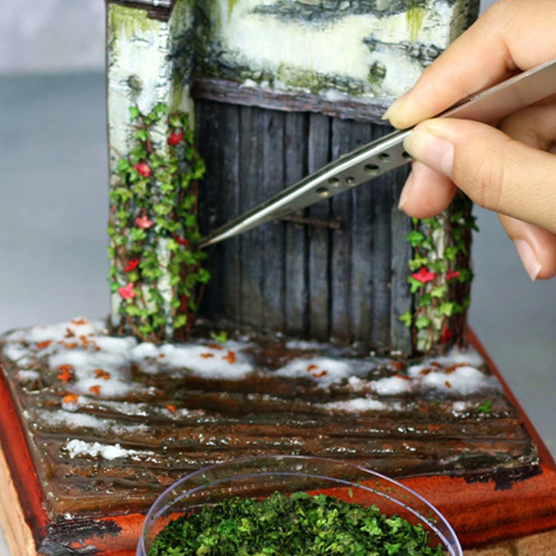 Miniatur DIY daun 35ml Model s - Bonsai Repotting Mat ulasan dan harga