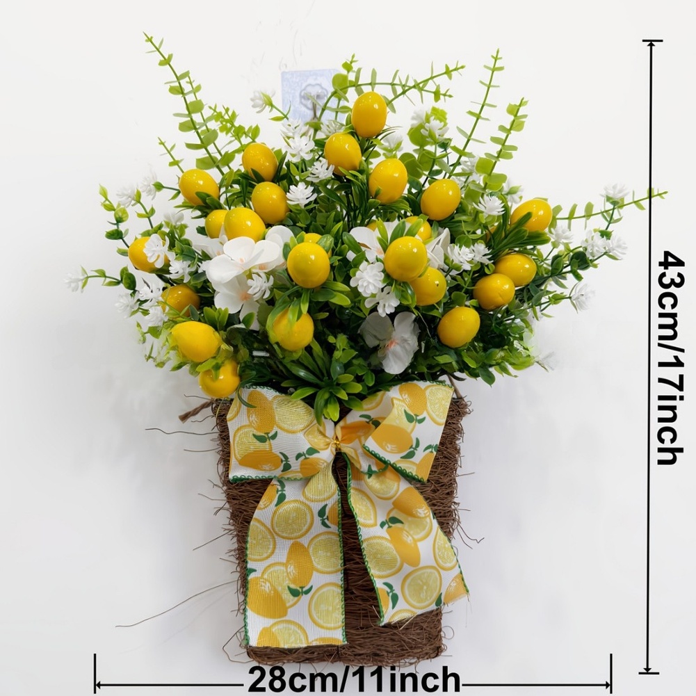 Keranjang Gantung Lemon Buatan - Bonsai Garden Wall ulasan dan harga