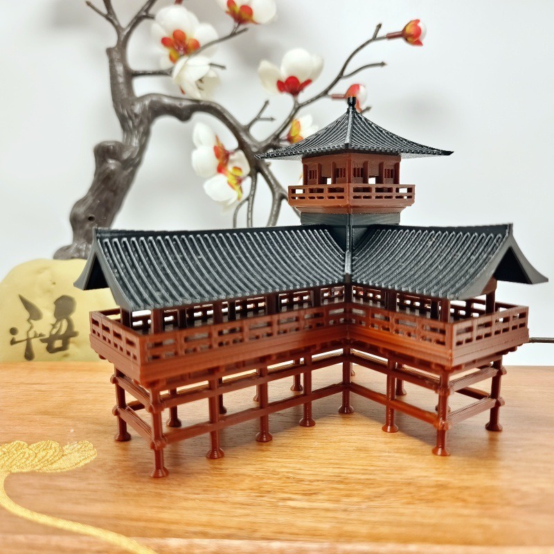 Model Arsitektur Kuno Patung L - Bonsai Garden China ulasan dan harga