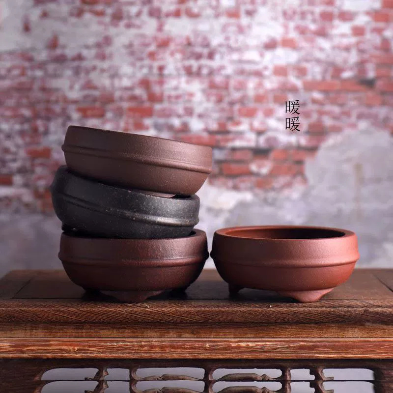 Pot Bonsai lingkaran keramik,  - Bonsai Repotting Mat ulasan dan harga