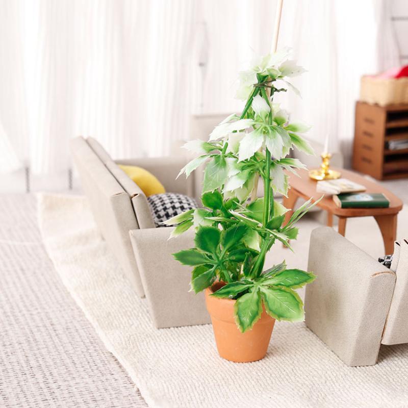 1/12 Model Tanaman Hijau Bonsa - Landscape Bonsai Garden ulasan dan harga