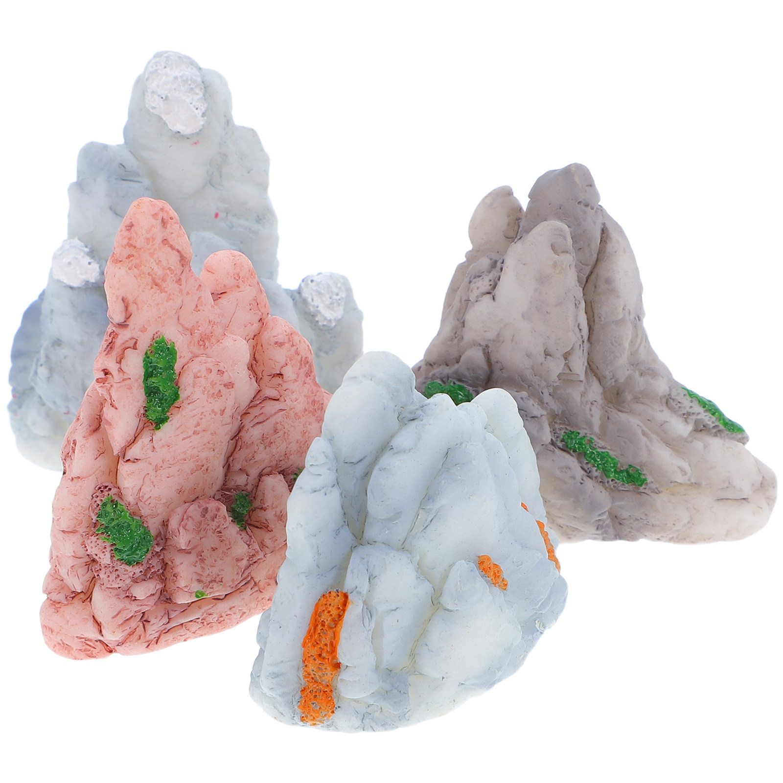 4 Buah Dekorasi Miniatur Batu  - Landscape Bonsai Garden ulasan dan harga