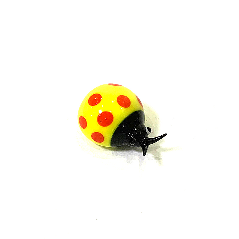 Colorful Mini Kaca Ladybug Pat - Landscape Bonsai Garden ulasan dan harga