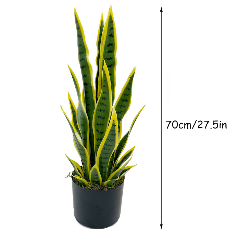 Tanaman Sansevieria Buatan 40- - Bonsai Garden Kit ulasan dan harga