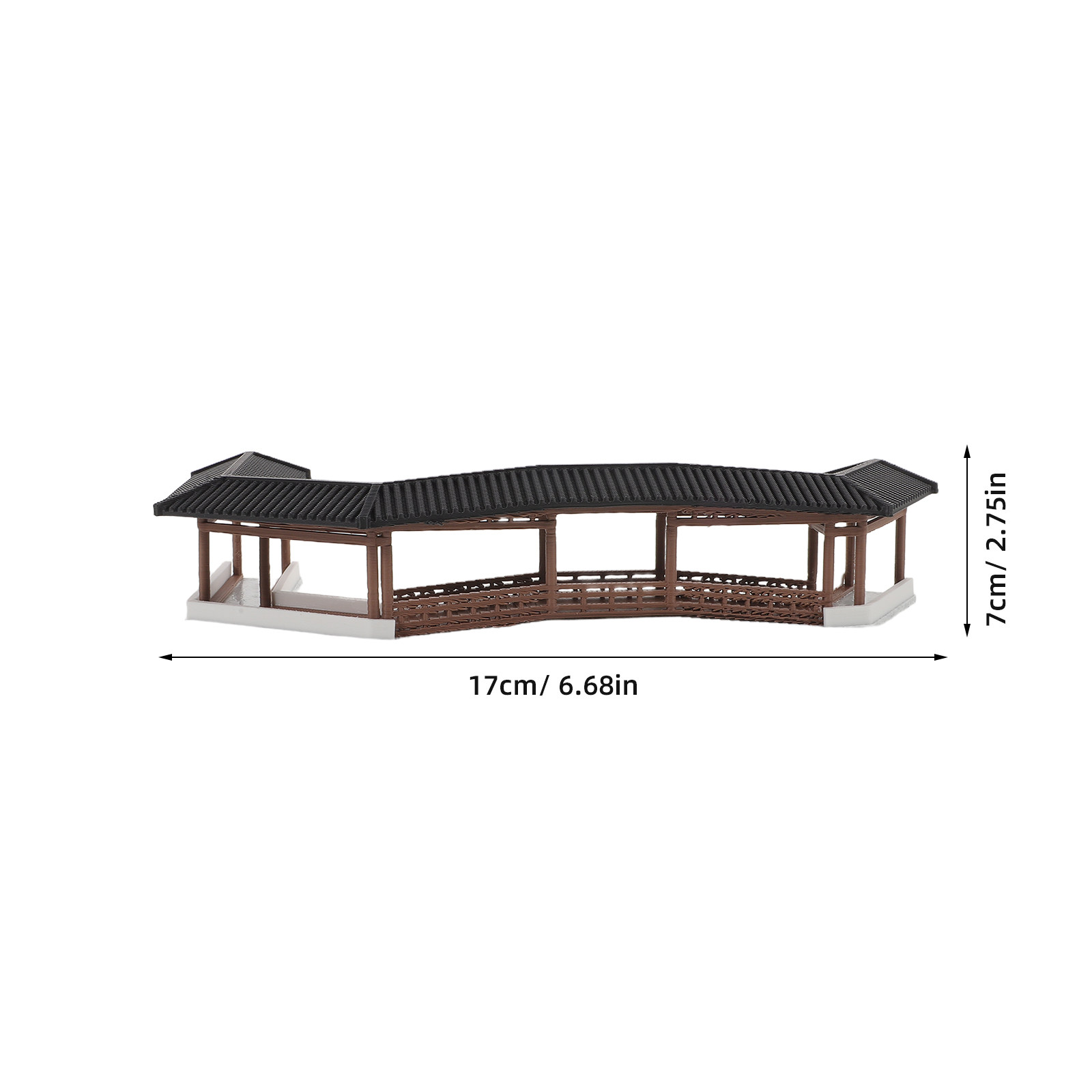 Jembatan Miniatur Gaya Kuno Pl - Landscape Bonsai Garden ulasan dan harga