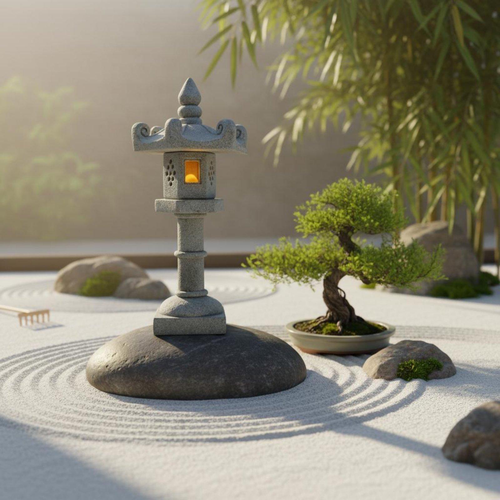 Lentera Lanskap Jepang, Lenter - Landscape Bonsai Garden ulasan dan harga