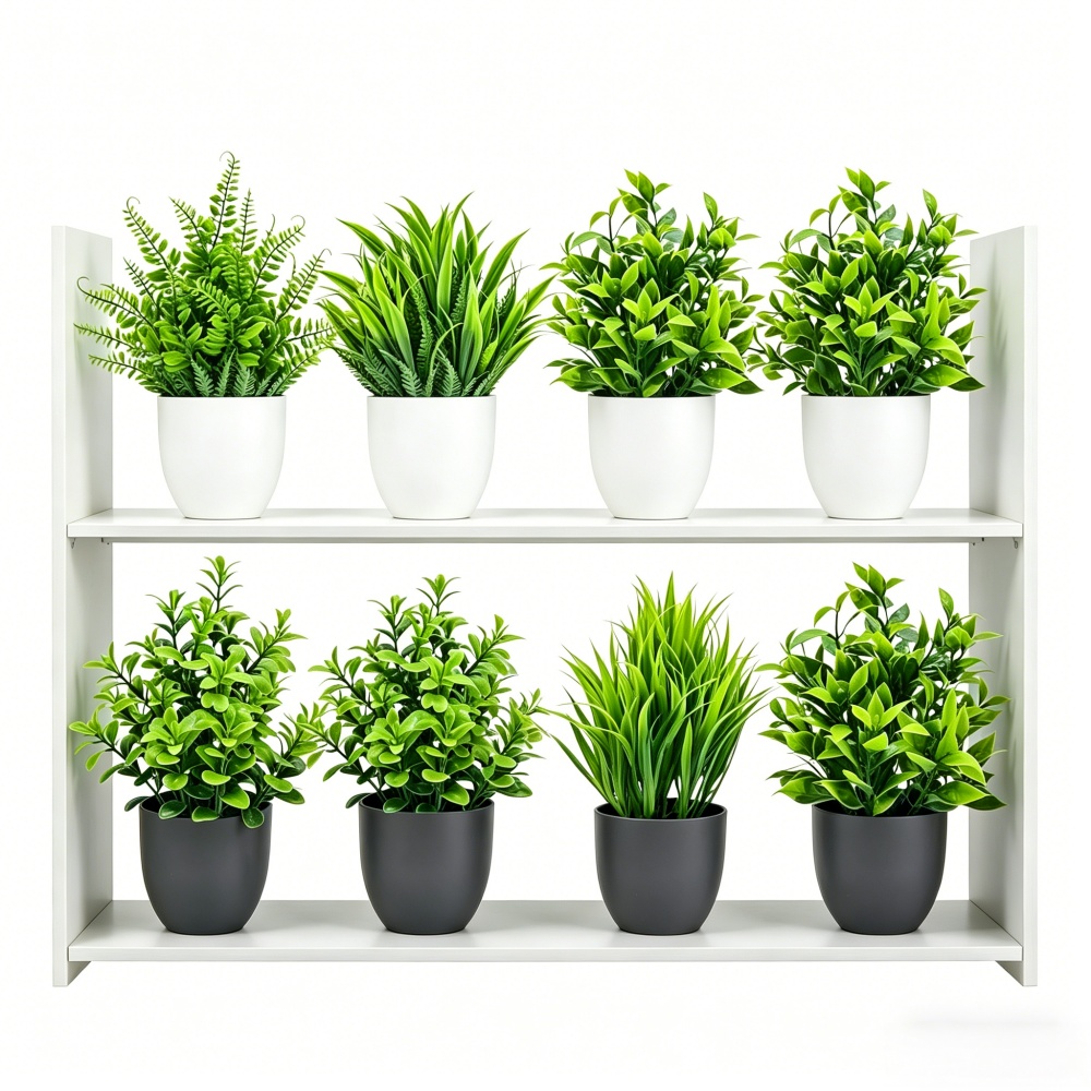 4 Buah/Set Tanaman Buatan Mini - Bonsai Garden Kit ulasan dan harga