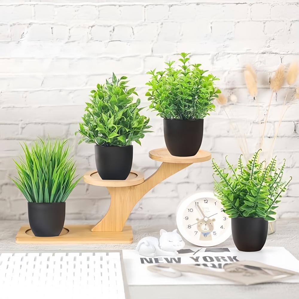 4 Buah/Set Tanaman Buatan Mini - Bonsai Garden Kit ulasan dan harga