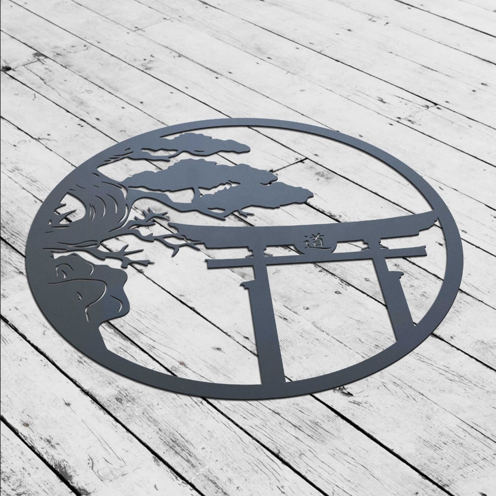 Seni Dinding Logam Pohon Sakur - Bonsai Garden Wall ulasan dan harga