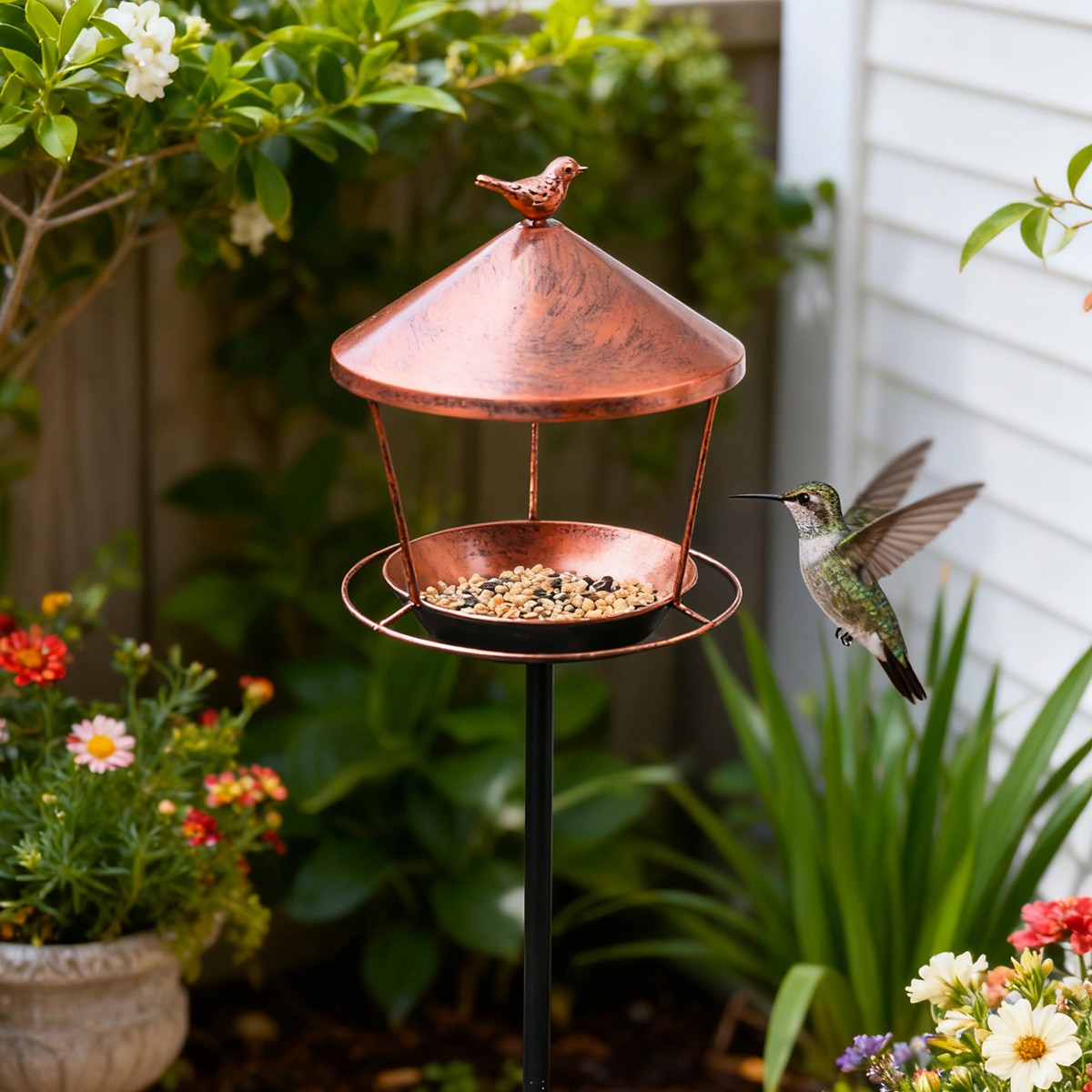 Pancuran Burung dari Logam unt - Bonsai Garden China ulasan dan harga